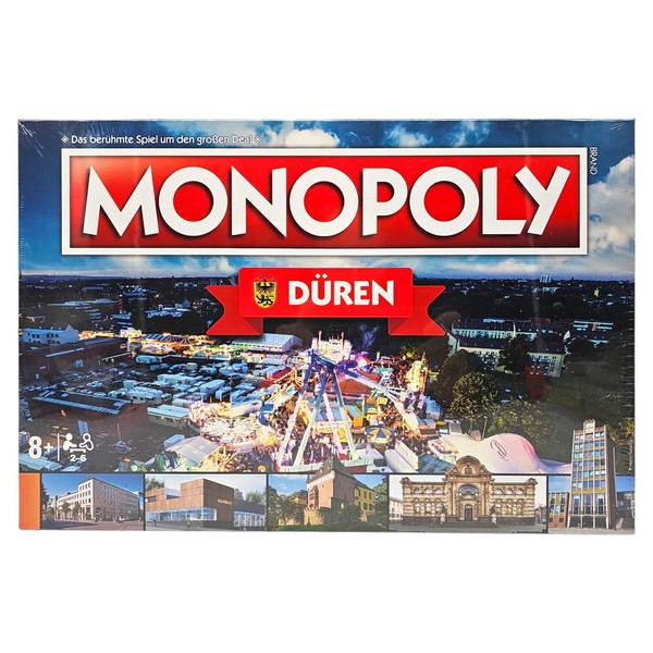 Monopoly DüRen Brettspiel Gesellschaftsspiel Winning Moves Familienspiel Neu-image