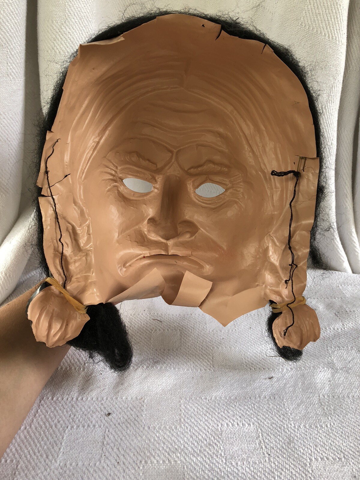 Vintage Top Stone Topstone Halloween Mask War Painted American Indian ...
