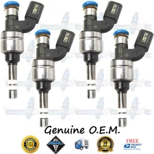 Reman Genuine OEM GM AC Delco 4x 2011-2017 2.4L GDI Fuel Injectors 12608362