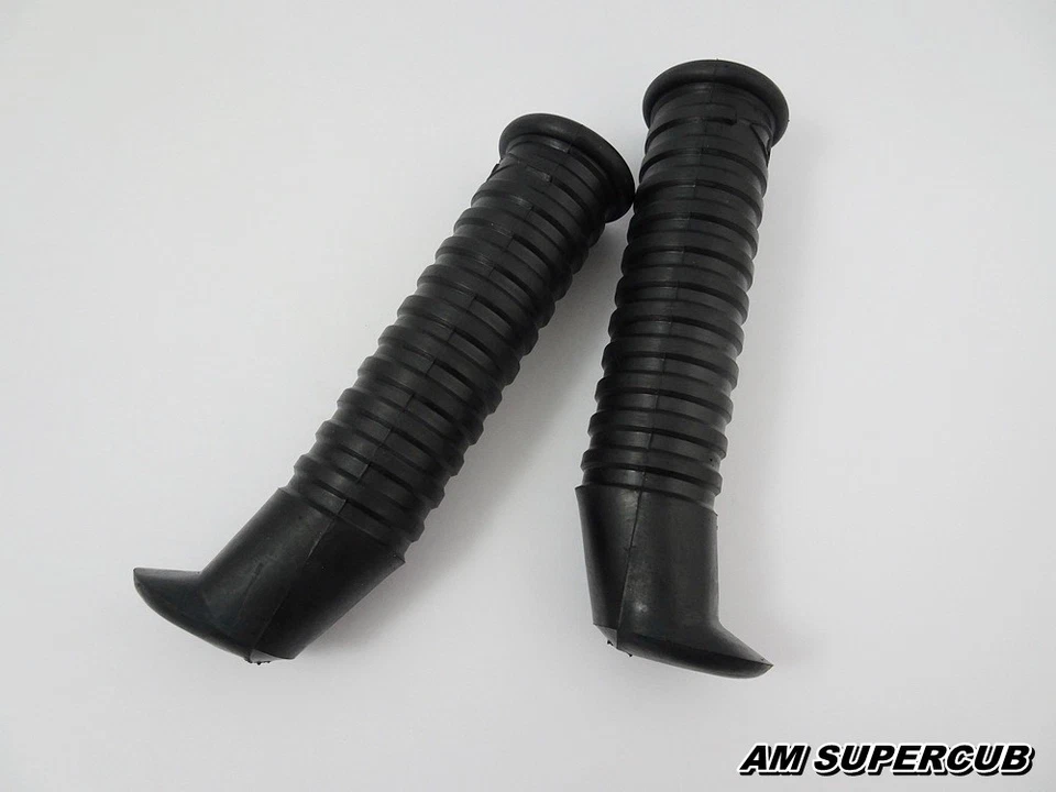 Reposapiés HONDA CB92 CB95 clavija reposapiés de goma paso 50661-205-010 un par Japón Foto 2 de 4