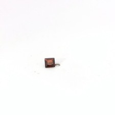 0.12ct Loose Princess Cut Genuine Garnet 2.5 x 2.5mm