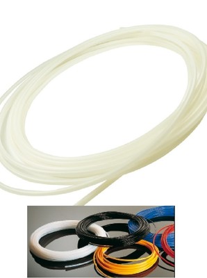 PTFE-Schlauch Natur Teflon Pneumatik Tube meterware Lebensmittelschlauch 260°C
