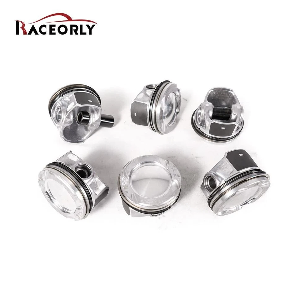RACEORLY Pistons Rings Set For LAND ROVER RANGE JAGUAR PT306 3.0 L6 AJ20P6 2019+ - Image 2 of 4
