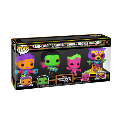 Funko Pop! Vinyl: Marvel - Star-Lord / Gamora / Groot / Rocket Raccoon - 4 Pack