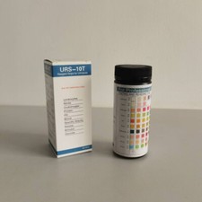10 Parameters Urine Test Strip 100 Strips URS-10T Urinalysis Reagent Strips ,US
