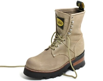 41 botas zapatos con cordones de cuero Worker Country Western zapatos para mu... - Imagen 1 de 4