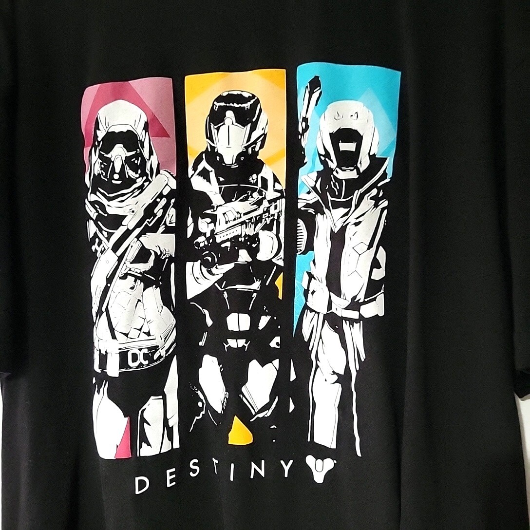 T-shirt Microsoft "Destiny" Taille 3XL - Noir, Graphique Geek, Neuf Sans étiquettes