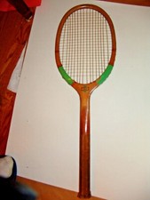 VINTAGE ANTIQUE SLAZENGER NATIONAL MODEL TENNIS RACQUET 1930'S MADE IN USA WOW