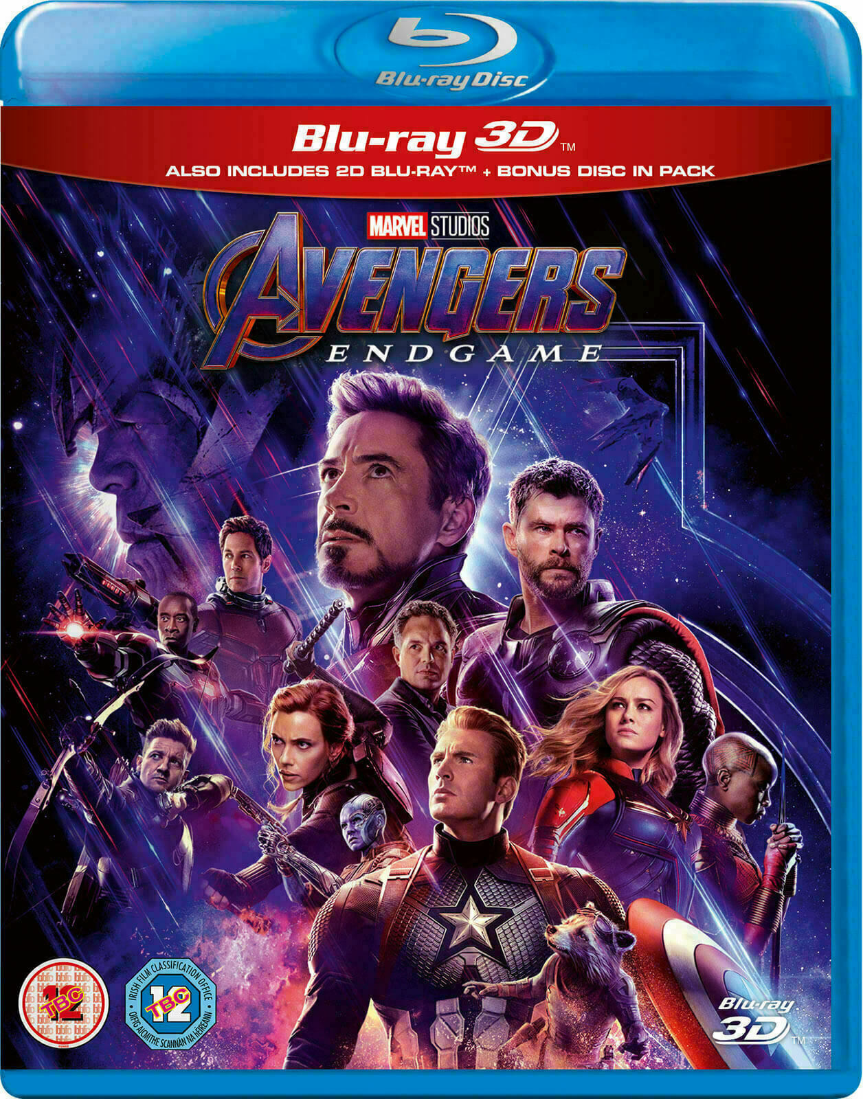 MARVEL AVENGERS: ENDGAME [Blu-ray 3D + 2D] The UK Exclusive 3D Release MCU 4