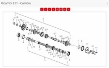 RICAMBI BRIXTON BX 125 X ABS Scrambler Felsberg Originali E11