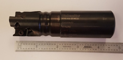 VALENITE V590 A16 125 WE22 Indexable End Mill Weldon Shank SQ HSS 3FL #11A-E0188