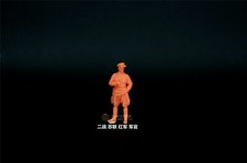 3D Printed 1/72 World War II Soviet Red Army Officers 1-Person Group Plain Model