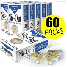 60 Nic-Out packs - Cigarette Filters Tar Nicotine (1800 Filters) wholesale