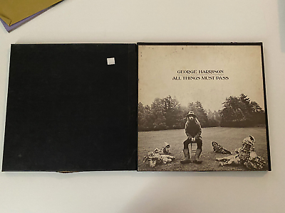GEORGE HARRISON 3LP ALL THINGS MUST PASS APPLE STCH 639 1ST GEORGE HARRISON 3LP ALL THINGS MUST PASS APPLE STCH 639 1ST