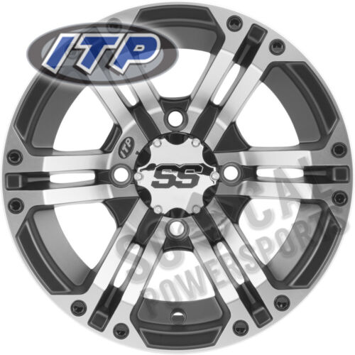 ITP SS212 Wheel 14x8 4/110 Machined w/Blk 5+3 SXS700M2 Pioneer 700 (2014-2018)