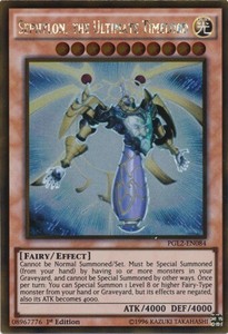 Sephylon, the Ultimate Timelord - PGL2-EN084 - Gold Rare - 1st Edition x3 - Near