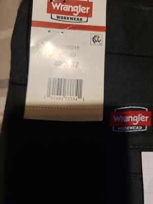 NEW Wrangler Mens Black Relaxed Cargo Pants Size 40 X 32 NWT | eBay