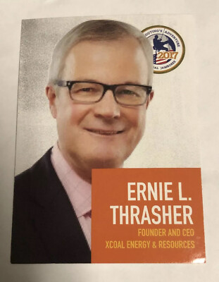 Ernie L. Thrasher 2017 National Scout Jamboree Trading Card Packs BSA #47