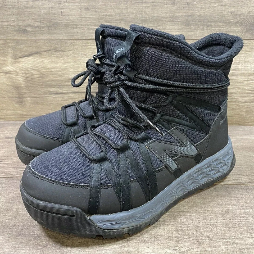 Botas para caminar New Balance BW2000BK espuma fresca NBHeat negras para mujer talla 7,5 Foto 2 de 4