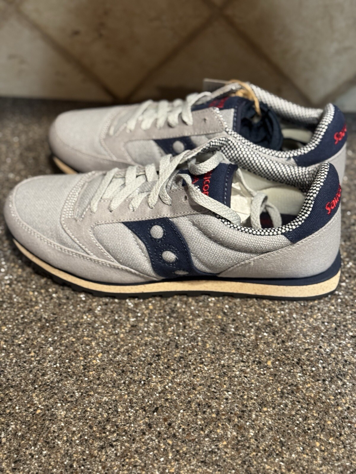 Women's Sz 9.5 Xt600 Gray Navy Athletic Shoes New