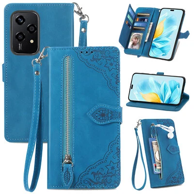 Schutzhülle Handy Tasche Case Cover Wallet Leder Magnet Klappetui Multifunktion - Bild 1 von 4