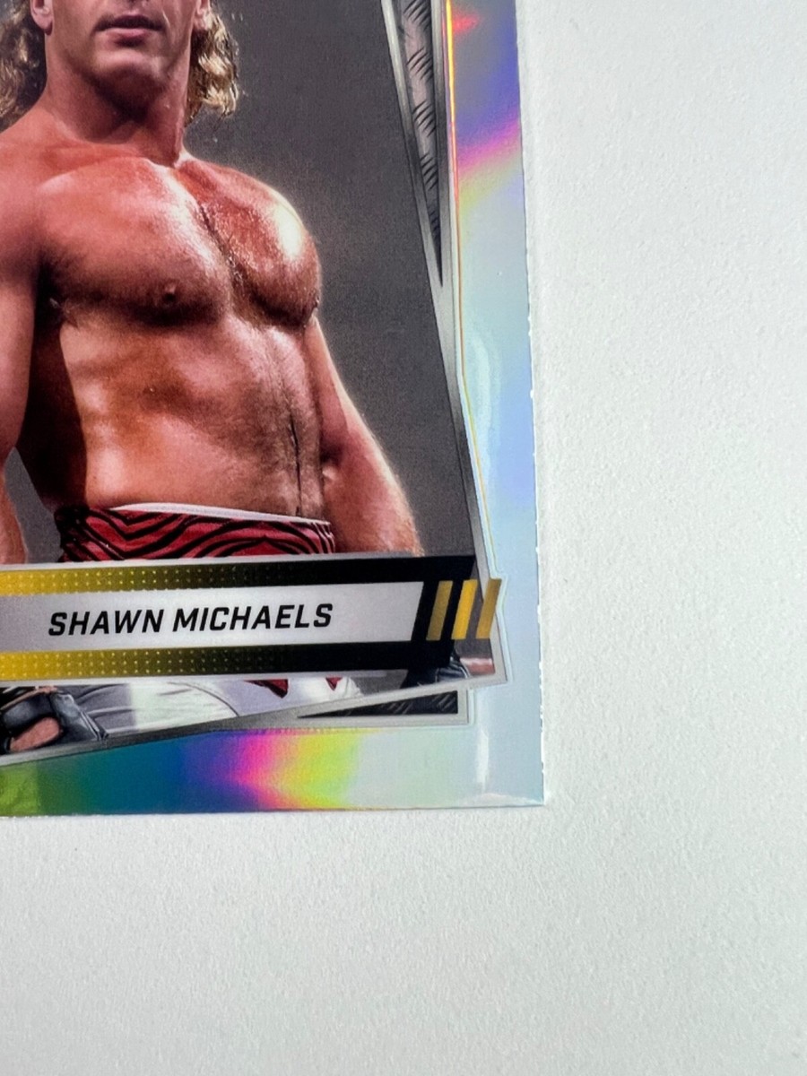 2025 Topps Chrome WWE Shawn Michaels Legends Refractor