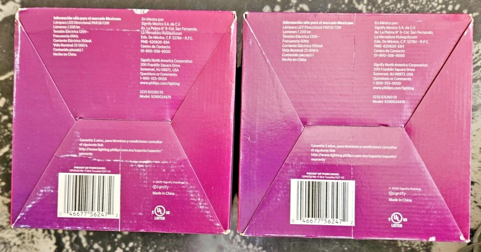 Philips 120W Equiv LED Smart Wi-Fi Tunable White Light Bulb Wiz Bluetooth 2 Pack - Image 3 of 3