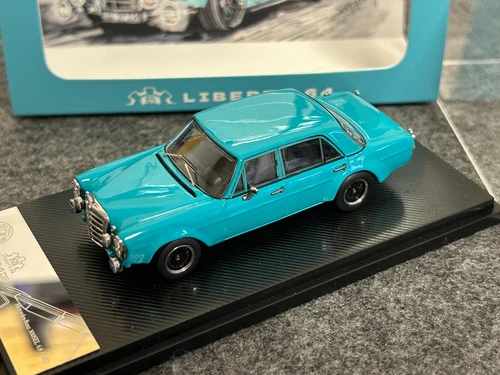 Liberty Maßstab 1:64 Mercedes-Benz 300 SEL blau Diecast Auto Modell Spielzeug Geschenk - Bild 1 von 9