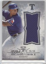 2015 Topps Triple Threads Unity Single Jumbo Relics 26/36 Michael Choice 0af