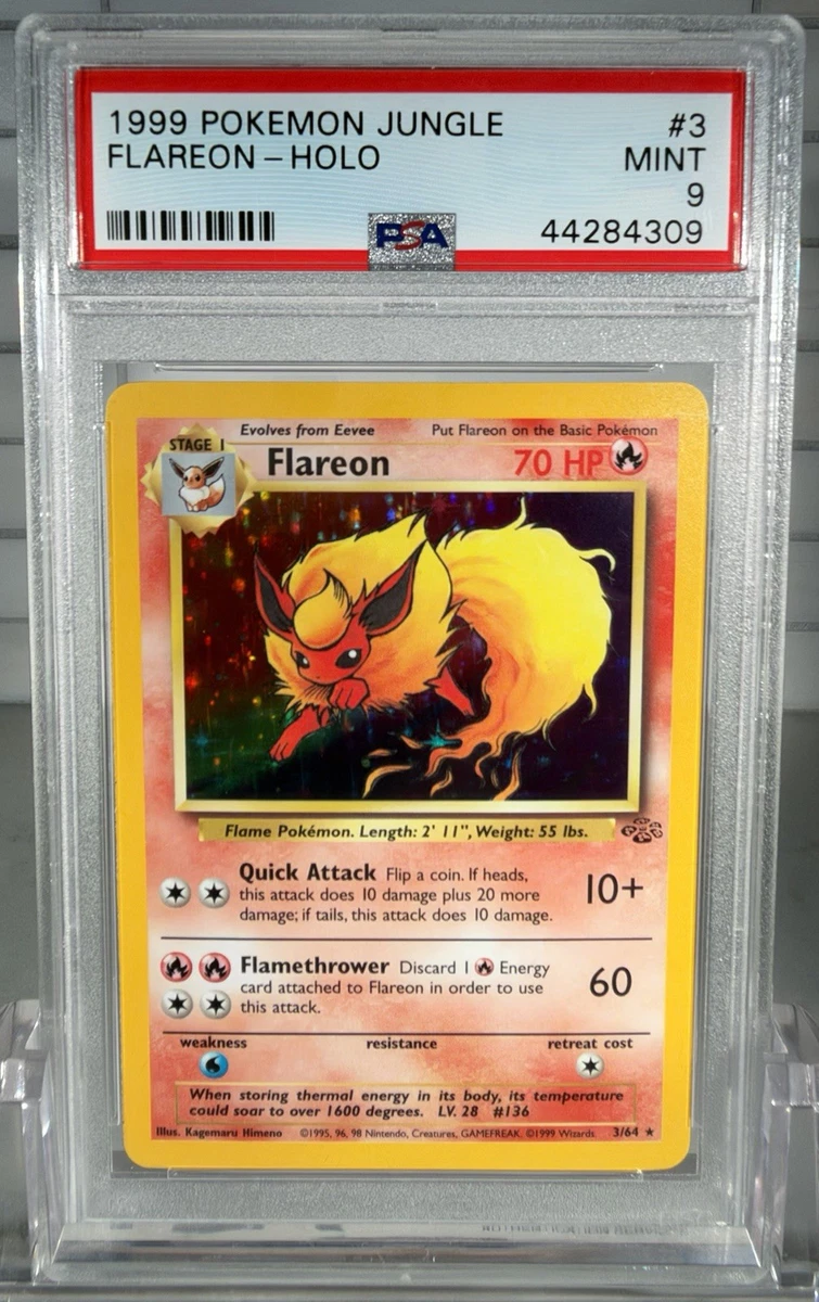 25+ Flareon Pokémon TCG Professional Sports Authenticator (PSA