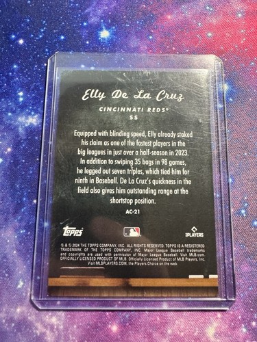 2024 Topps Update Elly De La Cruz All-Class Rookie RC #AC-21 - Picture 2 of 2