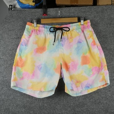 MC2 Saint Barth Swim Trunks Mens XL Multicolor Tie Dye Mesh Lined Shorts