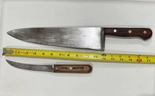 Vintage Dexter Knife Lot – Chef & Boning Knives – Carbon Steel – Southbridge MA