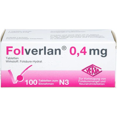 Folverlan 0,4 mg Tabletten 100St - PZN 1032982
