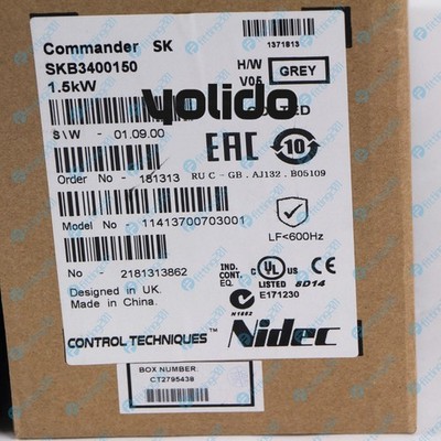 1PCS NEW Emerson Control Techniques AC Drive SKB3400150