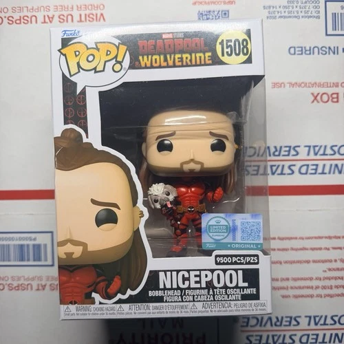 Funko Pop! Nicepool with Dogpool #1508 Marvel Wolverine Supreme LE 9500 Pieces