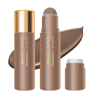 Cool Toned Cream Contour Stick for Fair Light Pale Skin,Grey Nose Contour Makeup