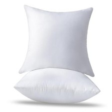 18 x 18 Pillow Inserts Set of 2 - Premium Soft and Fluffy 18x18 Inches Set of 2