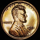 1921-P Lincoln Wheat Cent  High Grade Gem BU!