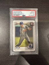 Gem Mint PSA 10 2020 Bowman Bobby Witt Jr. Prospects #BP-25 1st Bowman