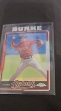 2005 Topps Chrome - Chris Burke #337 Black Refractor /225