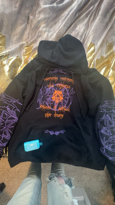 VETEMENTS  Vital Existence  Hoodie (Limited Edition Embroidering) 