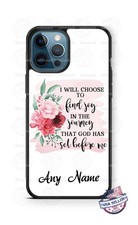 Funda de teléfono I Will Choose to Find Joy in Lord para iPhone 16 Samsung A16 Google