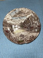 Vintage Brown and White JOHNSON BROTHERS OLDE...