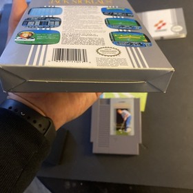 1992 Konami Nintendo NES Jack Nicklaus Golf Video Game Cartridge Boxed Complete