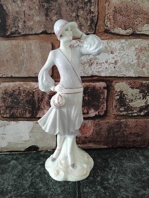 Royal Worcester Annie 1927 Figur bemalt Vogue Compton Woodhouse Vintage 1991