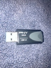 PNY 256GB Turbo Attache 3 USB 3.2 Flash Drive