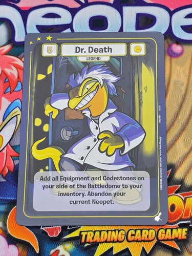 2024 Upper Deck Neopets Battledome TCG Defenders Legends REG/FOIL Pick List