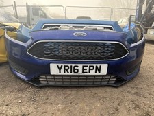 Ford Focus 2016 Front Bumper Complete With Grill & Cover In Blue