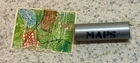 Vintage 1964 Hasbro Gi Joe Command Post and others Map and Case